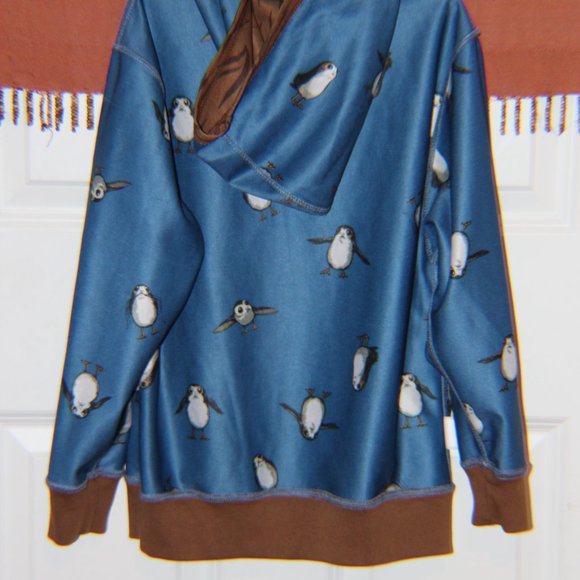 NWT**2PC**Reversible Star Wars Sweatshirt KIDS SIZE S and Wicket Stuffy - Picture 7 of 9